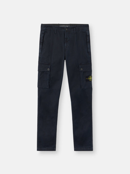 Stone Island Pantaloni Cargo Navy Blue